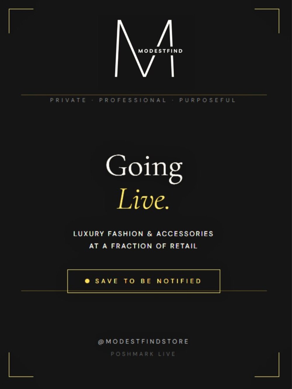 MODESTFIND is LIVE - Like this POST to be NOTIFIED!
